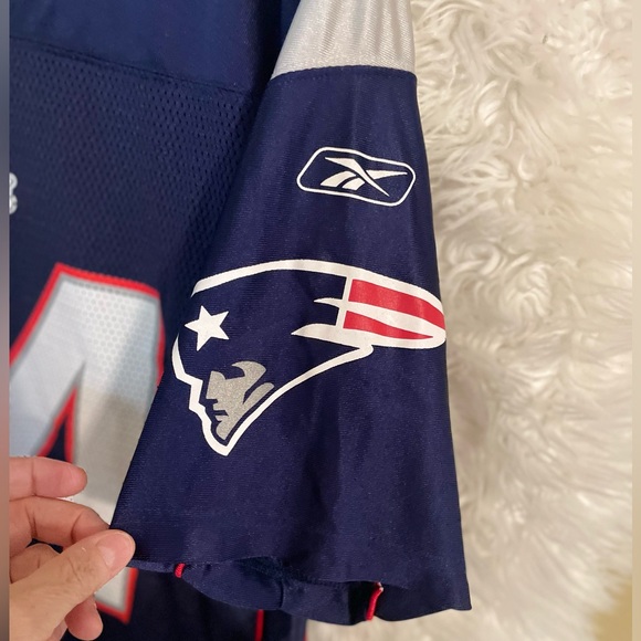 New England Patriots Teddy Bruschi #54 VINTAGE Reebok Men’s Football Jersey-L - Picture 4 of 16